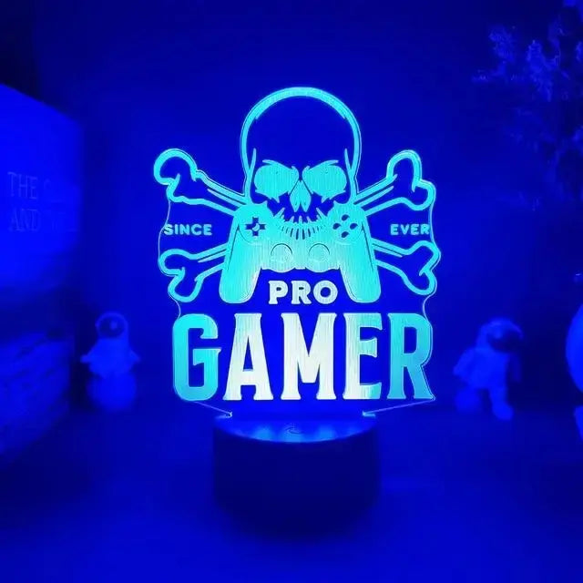 3D LED Lamp for Game Room