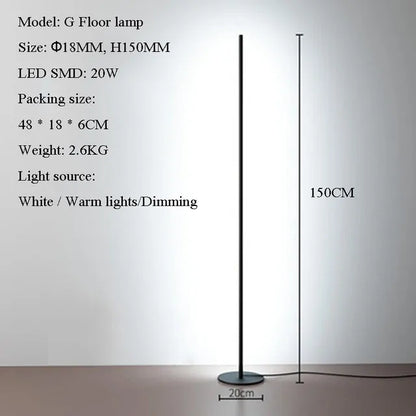 Modern Minimalism LED Floor Lamp