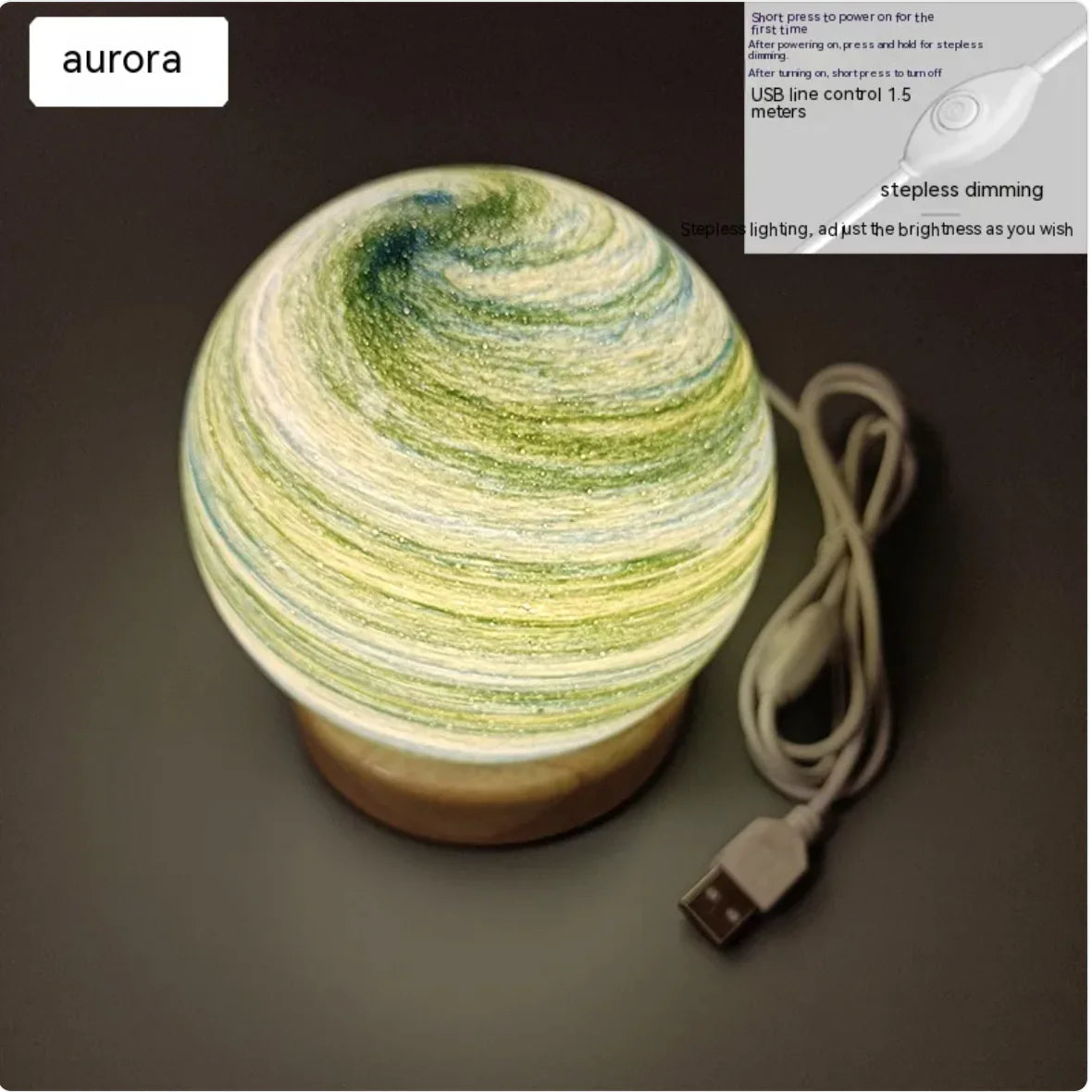 Lantern Sunset Table Lamp - Rainbow Atmosphere Night Light